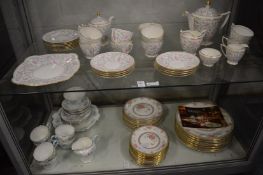 Various part services to include Minton, Petunia, Aynsley Las Palmas and Doulton Canton.