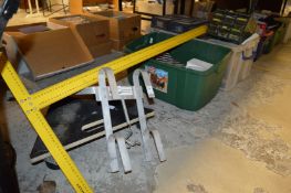 A ladder stay, numerous fixings etc.