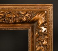 A 19th Century Continental frame with foliate border, rebate size, 15.25
