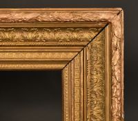A 19th Century gilt composition frame, rebate size 26.75