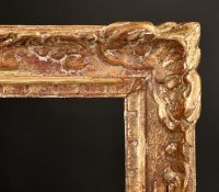 A French 20th Century Carved frame, rebate size 41