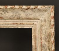 A French 20th Century carved frame, rebate size 18
