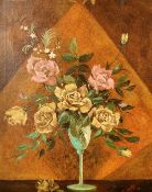 Canto (20th Century), a still life of roses in a vase, oil on canvas, signed, 30
