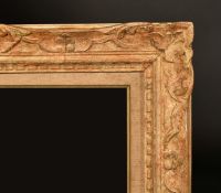 A 20th Century French carved frame, rebate size 24