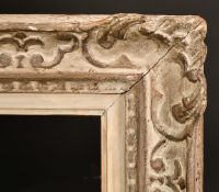 A French 20th Century carved frame, rebate size 16