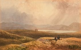 19th Century School, 'Loch Elive, Argyllshire', watercolour, 7.5