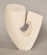 Sally Hersh (1936-2010), The Kiss, plaster, 10