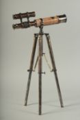 KELVIN & HUGHES, A TELESCOPE ON A STAND.