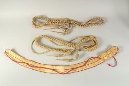 VARIOUS DRESS BELTS.