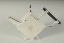 A CHRISTOPHER DRESSER DESIGN TEA POT 