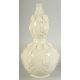 A CHINESE DING STYLE WHITE GLAZED DOUBLE GOURD VASE, with moulded decoration, 29cm high. - Image 3 of 11