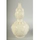A CHINESE DING STYLE WHITE GLAZED DOUBLE GOURD VASE, with moulded decoration, 29cm high. - Image 8 of 11