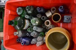 Old jars, bottles etc.