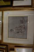 Four decorative prints.