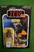 Star Wars, Return of the Jedi, Klaatu, an action figure in original blister pack, unopened.