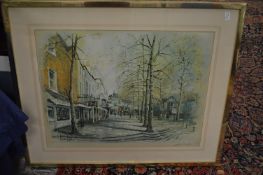 Ben Maile, limited edition colour print and two other items.