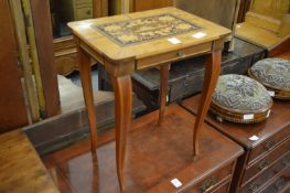 A musical sewing table.