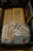 A quantity of postcards etc.