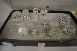 A group Swarovski and similar animals.