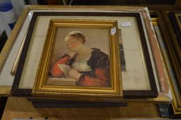 A collection of nine various prints.