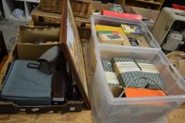 Cameras, camera equipment, toys, books etc.