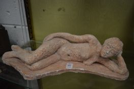 Sally Hersh, 'Resting Nude', plaster.