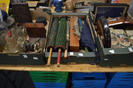 Miscellaneous collectables to include Eastern parasols.