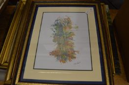 A small group of paintings and prints.