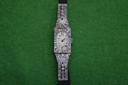 A ladies cocktail watch.