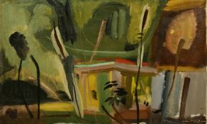 Ivon Hitchens (1893-1979), 'Pavilion', oil on canvas, signed, 20
