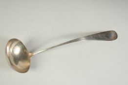 A STERLING SILVER SOUP LADLE F. W. GOODE.