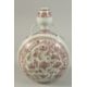 A CHINESE UNDERGLAZE RED PORCELAIN MOONFLASK. 31cms high. - Image 1 of 7