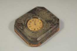 AN 18CT GOLD ENGRAVED POCKET WATCH. Sheffield, 1903 in a leather case.