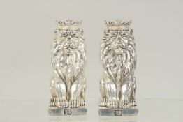 A SILVER PLATED DUCK LETTER PAPER CLIP.