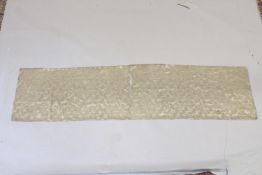 AN OTTOMAN OR SYRIAN EMBROIDERED TEXTILE.