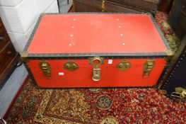 A modern travelling trunk.