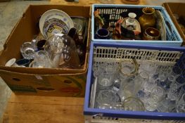 Decorative and household china and glass.