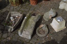 Various garden ornaments etc.