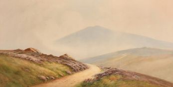 J. Macdonald, a pair of watercolour views of Dartmoor scenes, both signed, 13.5