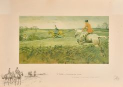 Snaffles, 'If There Is Paradise on Earth, It is This', colour print, signed in pencil, 10.5