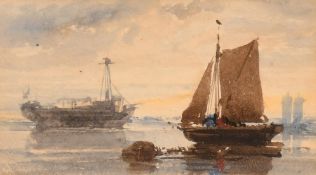 William Leighton Leitch (1804-1883), a pair of watercolour marine studies, each 2.25