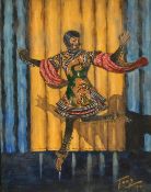 Tony, Circa 1941, a costume design for a ballerina, watercolour, signed and dated, 9.5