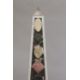 A GOOD PAIR OF COLOURED MARBLE OBELISKS ON STANDS. 6ft high. - Image 2 of 6