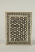 A MOSAIC CALLING CARD CASE.
