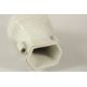 A CHINESE CRACKLE GLAZE TWIN HANDLE VASE. 22.5cms high. - Image 5 of 6