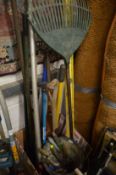Gardening tools etc.
