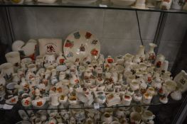 Large collection of Goss Crested china.