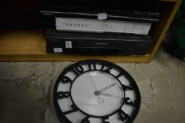 Toshiba DVD player, Sky box etc.