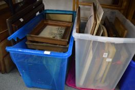 A quantity of paintings, prints etc.