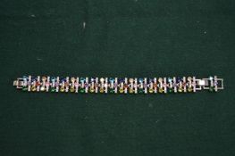 A decorative bracelet.